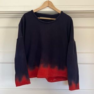 Raquel Allegra Dip Dye Sweatshirt